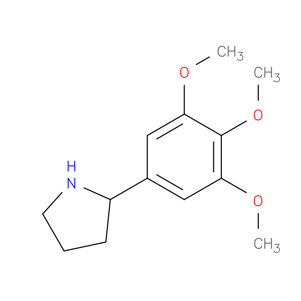 2-(3,4,5-Trimethoxyphenyl)pyrrolidine