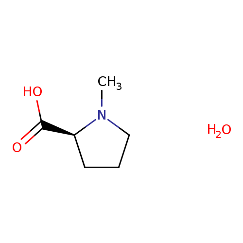 L-Proline, 1-methyl-, hydrate (1:1)
