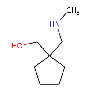 {1-[(methylamino)methyl]cyclopentyl}methanol