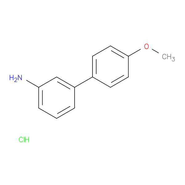 (4'-Methoxy-3-biphenylyl)amine, HCl