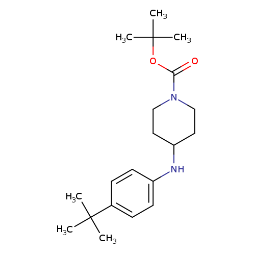 tert-butyl 4-[(4-tert-butylphenyl)amino]piperidine-1-carboxylate