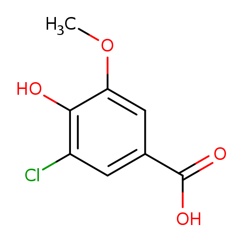 3-Chloro-4-hydroxy-5-methoxybenzoic acid