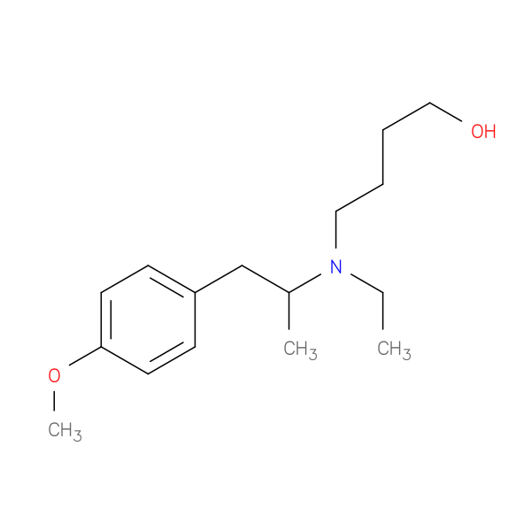 4-[Ethyl[2-(4-methoxyphenyl)-1-methylethyl]amino]-1-butanol
