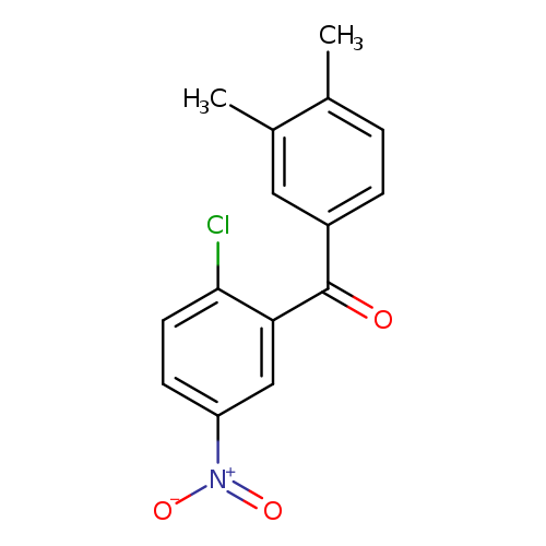 (2-Chloro-5-nitrophenyl)(3,4-dimethylphenyl)methanone