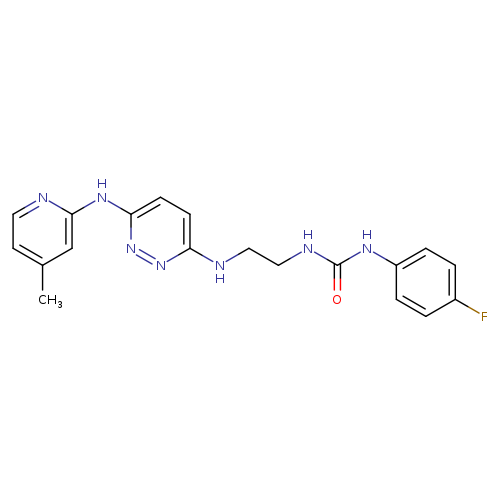 1-(4-fluorophenyl)-3-[2-({6-[(4-methylpyridin-2-yl)amino]pyridazin-3-yl}amino)ethyl]urea