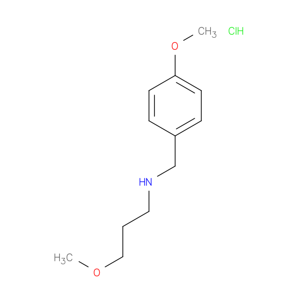 (4-methoxybenzyl)(3-methoxypropyl)amine hydrochloride