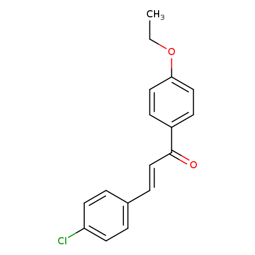 (2E)-3-(4-chlorophenyl)-1-(4-ethoxyphenyl)prop-2-en-1-one