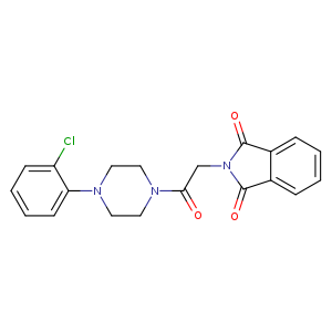 2-{2-[4-(2-chlorophenyl)piperazin-1-yl]-2-oxoethyl}-2,3-dihydro-1H-isoindole-1,3-dione