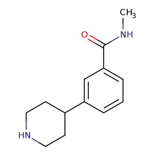 Benzamide, N-methyl-3-(4-piperidinyl)-