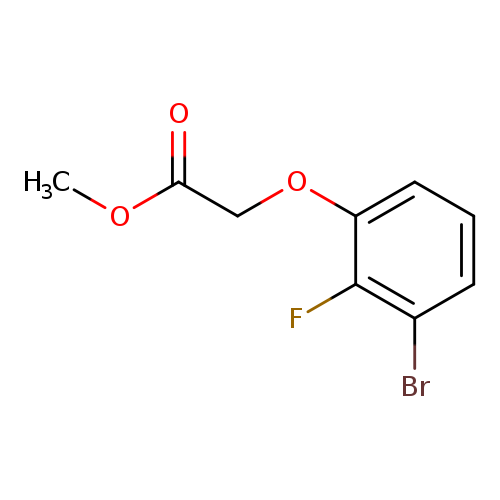 methyl 2-(3-bromo-2-fluorophenoxy)acetate