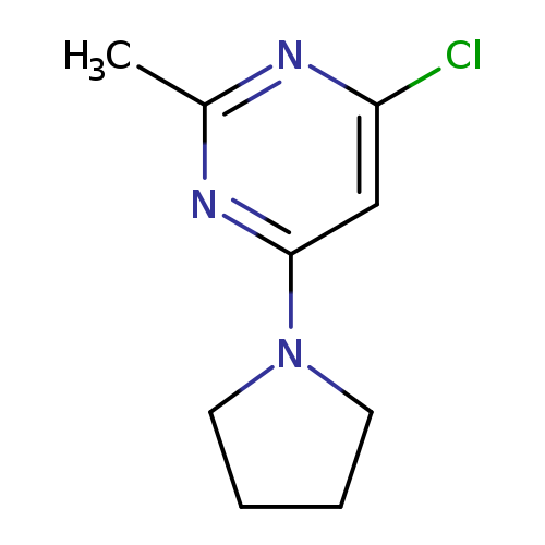4-Chloro-2-methyl-6-(pyrrolidin-1-yl)pyrimidine
