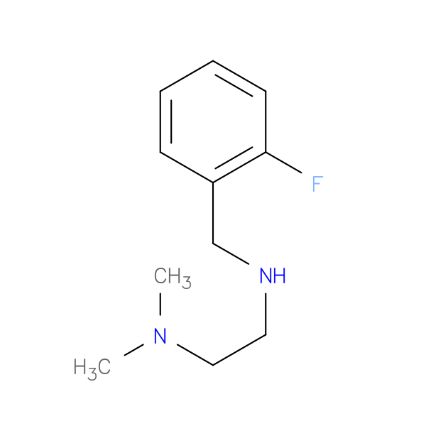 [2-(dimethylamino)ethyl][(2-fluorophenyl)methyl]amine