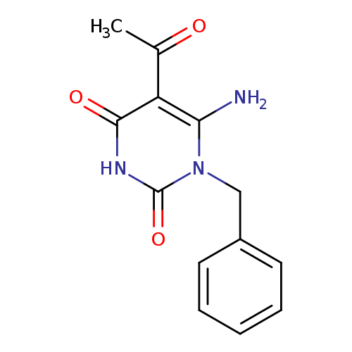 5-Acetyl-6-amino-1-benzylpyrimidine-2,4(1H,3H)-dione