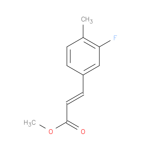 (E)-Methyl 3-(3-fluoro-4-methylphenyl)acrylate