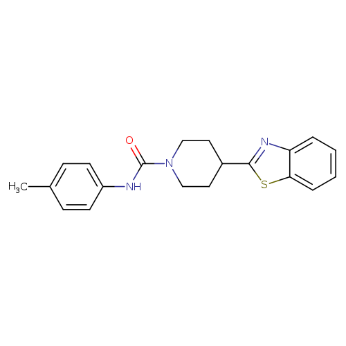 4-(1,3-benzothiazol-2-yl)-N-(4-methylphenyl)piperidine-1-carboxamide