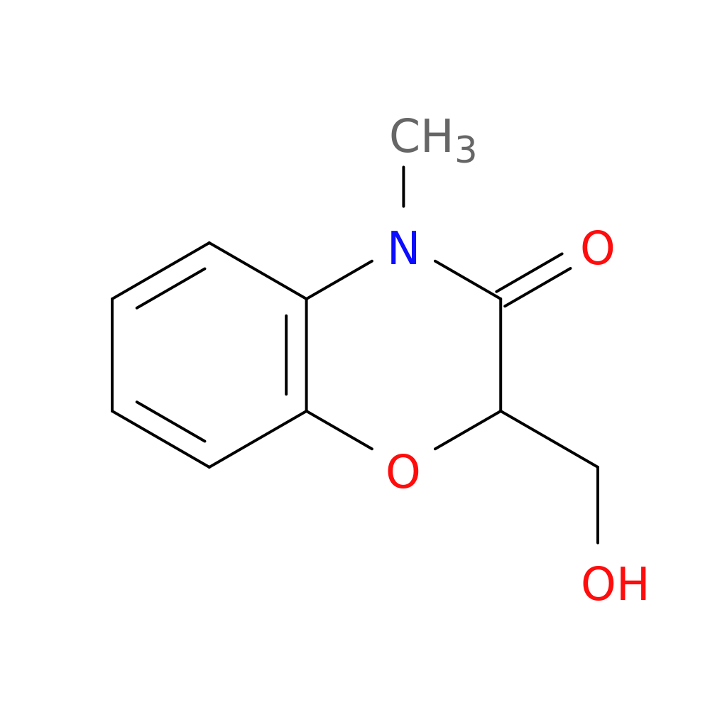 2-(hydroxymethyl)-4-methyl-3,4-dihydro-2H-1,4-benzoxazin-3-one