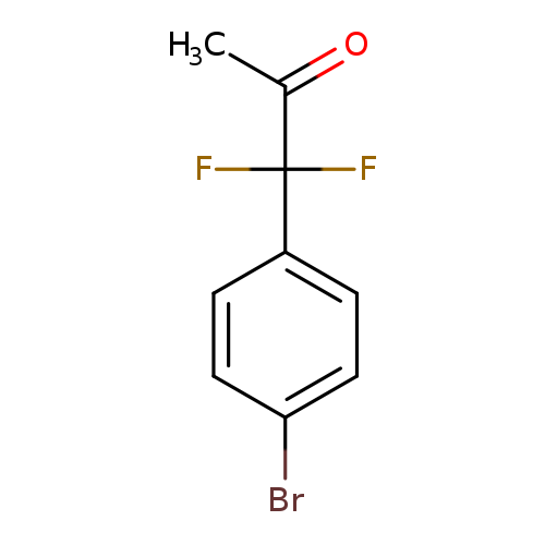 1-(4-Bromophenyl)-1,1-difluoropropan-2-one_x000D_