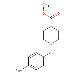 methyl 1-[(4-methylphenyl)methyl]piperidine-4-carboxylate