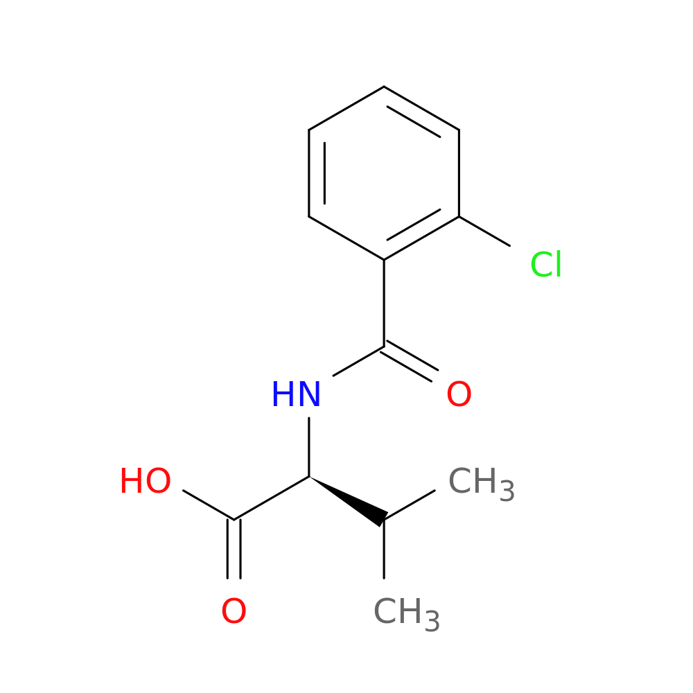 (2S)-2-[(2-chlorophenyl)formamido]-3-methylbutanoic acid