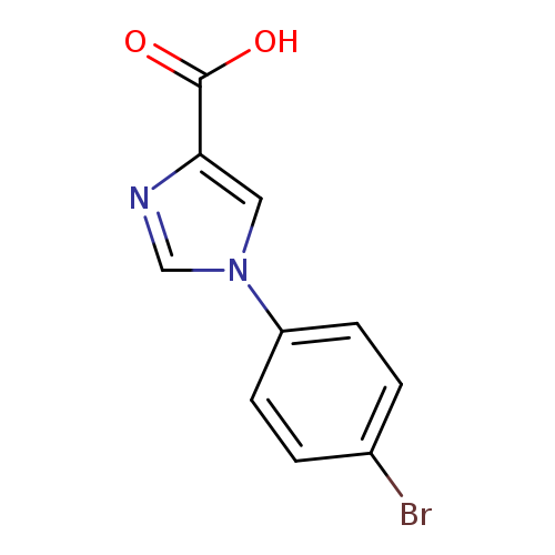 1H-Imidazole-4-carboxylic acid, 1-(4-bromophenyl)-