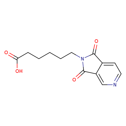 6-(1,3-Dioxo-1,3-dihydro-2h-pyrrolo[3,4-c]pyridin-2-yl)hexanoic acid