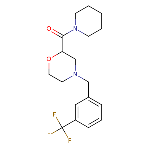2-(piperidine-1-carbonyl)-4-{[3-(trifluoromethyl)phenyl]methyl}morpholine