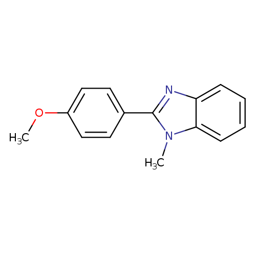 1H-Benzimidazole, 2-(4-methoxyphenyl)-1-methyl-