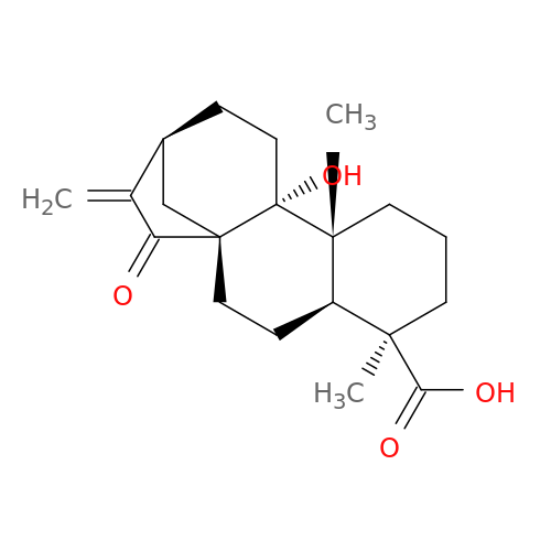 ent-9-Hydroxy-15-Oxo-16-Kauren-19-Oic Acid