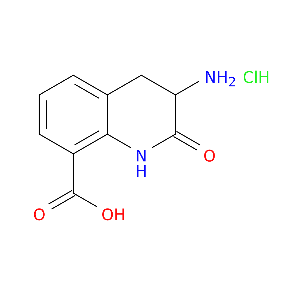 3-AMino-1,2,3,4-tetrahydro-2-oxo-8-quinolinecarboxylic Acid Monohydrochloride