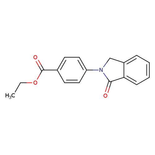 ethyl 4-(1-oxo-2,3-dihydro-1H-isoindol-2-yl)benzoate