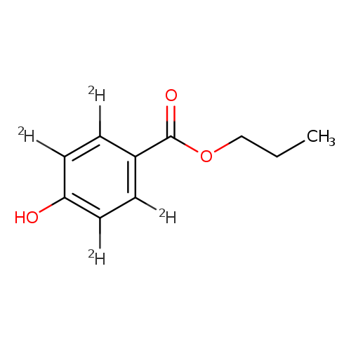 n-Propyl 4-Hydroxybenzoate--d4