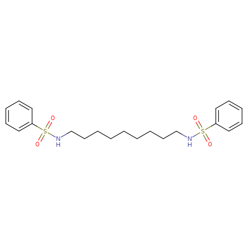 N-{9-[(phenylsulfonyl)amino]nonyl}benzenesulfonamide