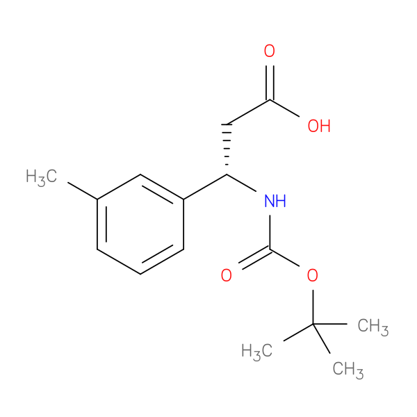 Boc-(s)-3-amino-3-(3-methyl-phenyl)-propionic acid