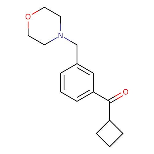 Cyclobutyl 3-(morpholinomethyl)phenyl ketone