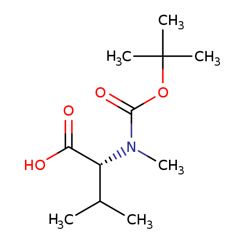 (R)-2-((tert-Butoxycarbonyl)(methyl)amino)-3-methylbutanoic acid