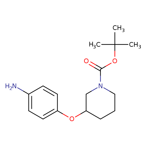tert-Butyl 3-(4-aminophenoxy)piperidine-1-carboxylate