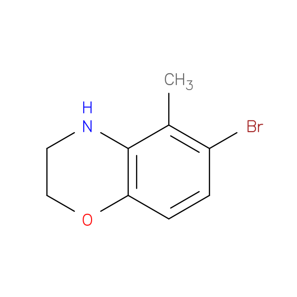 6-Bromo-5-methyl-3,4-dihydro-2H-benzo[b][1,4]oxazine