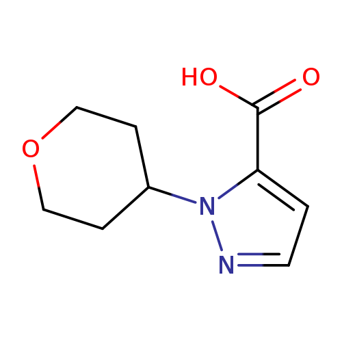 1-(Oxan-4-yl)-1H-pyrazole-5-carboxylic acid