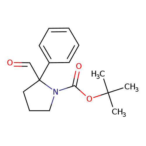 tert-butyl 2-formyl-2-phenylpyrrolidine-1-carboxylate