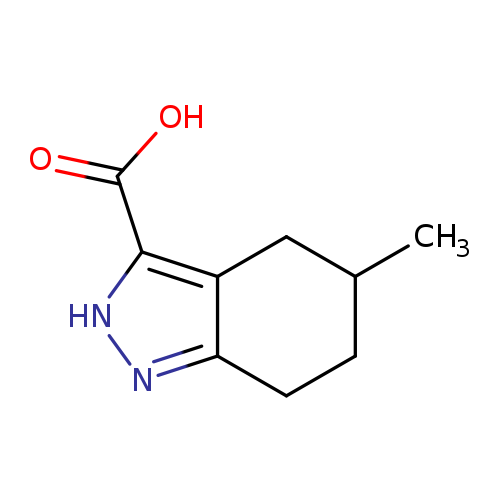 5-Methyl-4,5,6,7-tetrahydro-2H-indazole-3-carboxylic acid