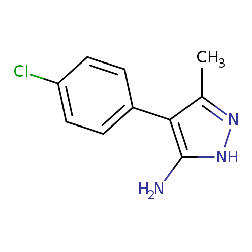 4-(4-Chlorophenyl)-3-methyl-1h-pyrazol-5-amine