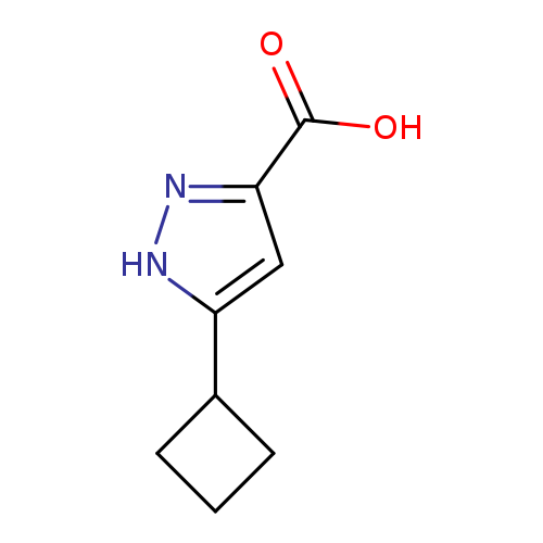 5-cyclobutyl-1H-pyrazole-3-carboxylic acid