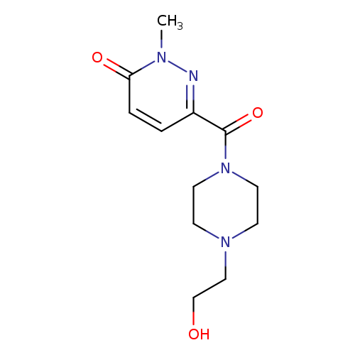 6-([4-(2-Hydroxyethyl)piperazin-1-yl]carbonyl)-2-methyl-2,3-dihydropyridazin-3-one