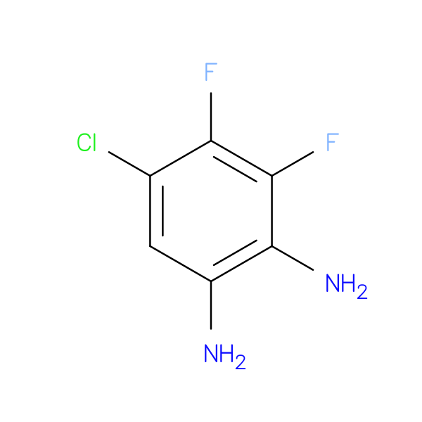 5-Chloro-3,4-difluoro-1,2-benzenediamine