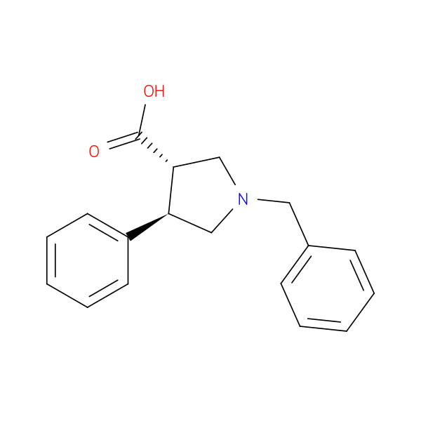 Trans-1-Benzyl-4-Phenylpyrrolidine-3-Carboxylic Acid