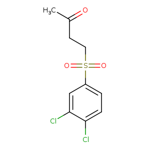 4-((3,4-Dichlorophenyl)sulfonyl)butan-2-one