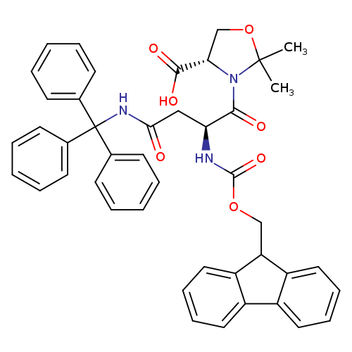 (4S)-3-[(2S)-2-[[(9H-Fluoren-9-ylmethoxy)carbonyl]amino]-1,4-dioxo-4-[(triphenylmethyl)amino]butyl]-2,2-dimethyl-4-oxazolidinecarboxylic acid
