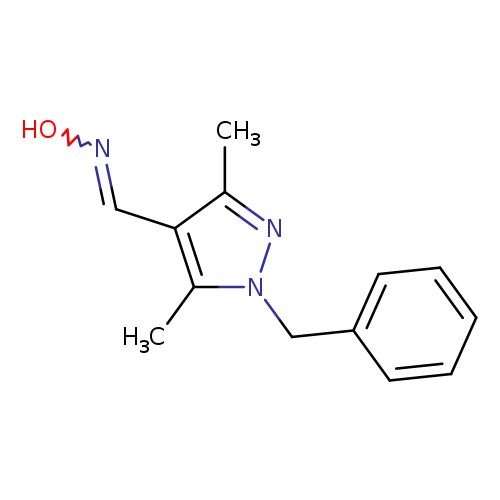 N-[(1-benzyl-3,5-dimethyl-1H-pyrazol-4-yl)methylidene]hydroxylamine