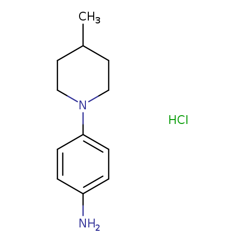 4-(4-Methylpiperidin-1-yl)aniline, HCl