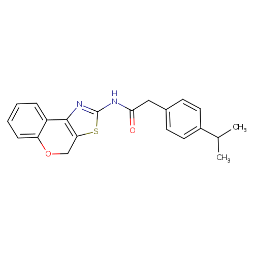 N-{4H-chromeno[4,3-d][1,3]thiazol-2-yl}-2-[4-(propan-2-yl)phenyl]acetamide